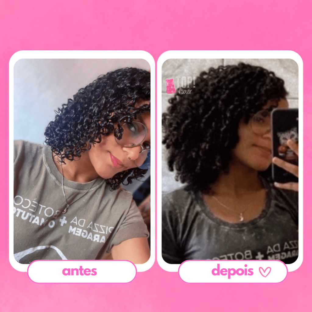 Depoimentos de clientes do Top Hair Gummy.