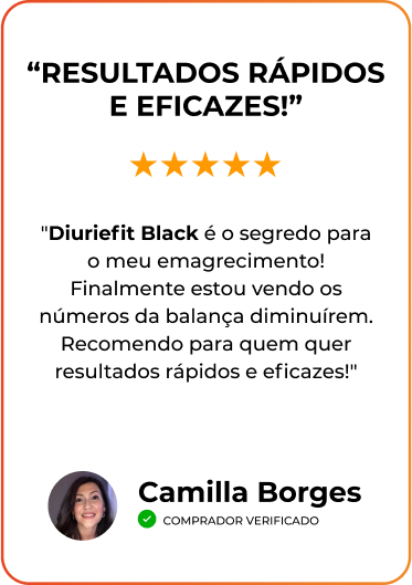 Os depoimentos de clientes do DiurieFit Black