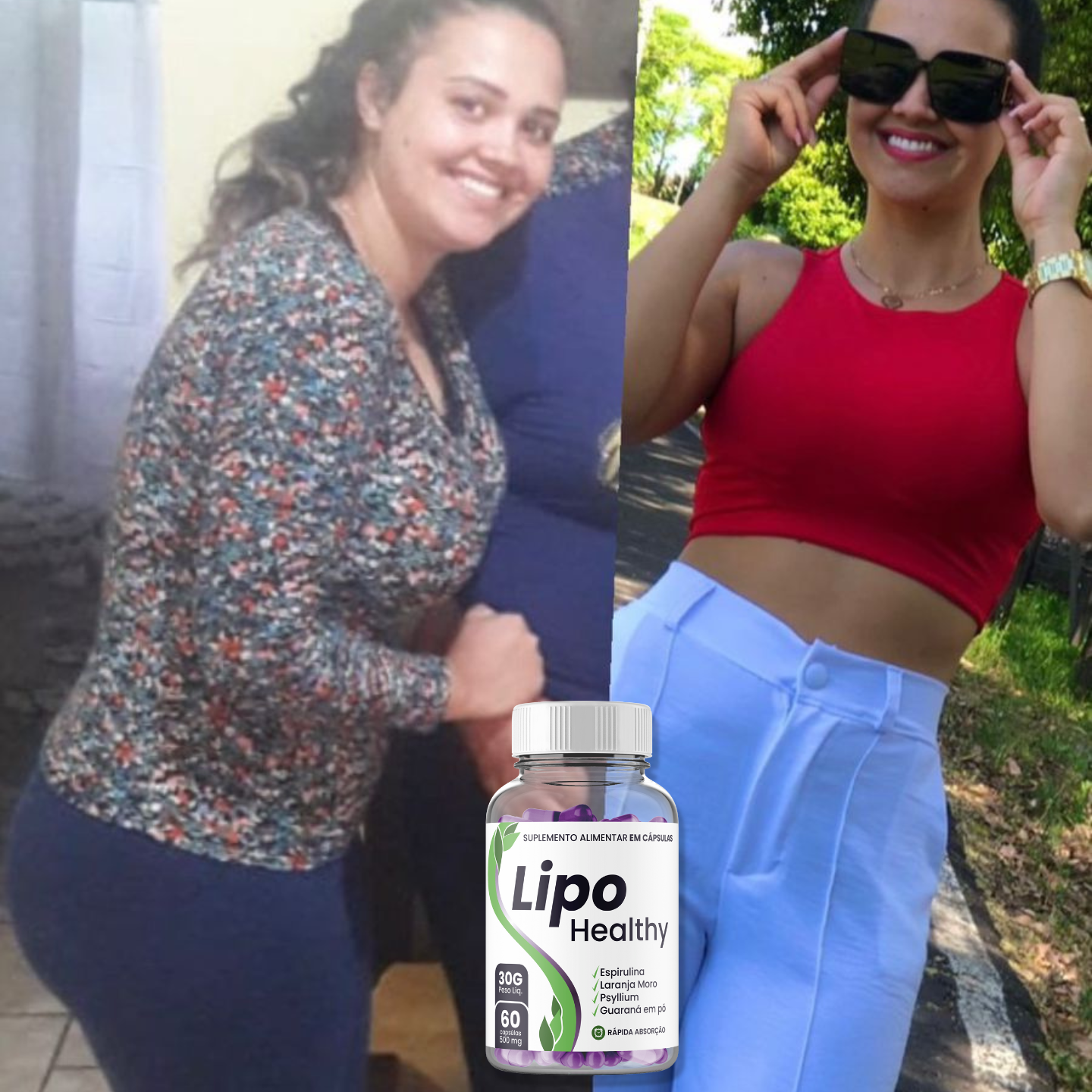 Resultados de clientes do Lipo Healthy.