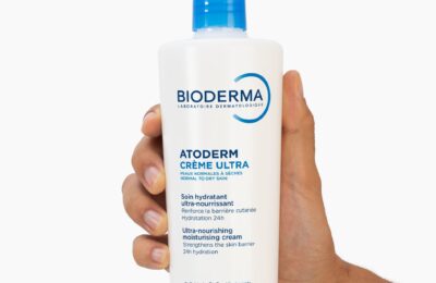 Bioderma Atoderm Crème Ultra 500 ml em embalagem com válvula azul