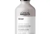 Frasco do Shampoo Silver da L'Oréal Professionnel para cabelos grisalhos e brancos