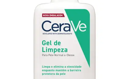 Frasco do CeraVe Gel de Limpeza 340 g para pele normal a oleosa