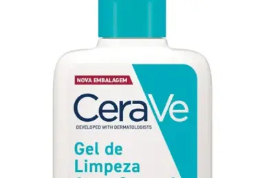 Detalhe recortado do rótulo do Gel de Limpeza Acne Control da CeraVe
