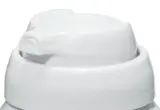 Atuador para espuma e gel em embalagem cosmética; imagem ilustrativa baseada em solução Aptar.