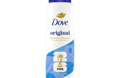 Dove Original antitranspirante aerosol 150 ml, edição limitada FIFA