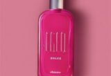 Egeo Dolce Desodorante Colônia 90 ml em frasco rosa, vista frontal.