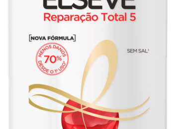 Embalagem do Elseve Reparação Total 5 Creme para Pentear Anti-Danos de 250 ml
