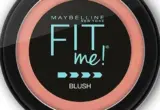 Blush Maybelline Fit Me em embalagem compacta, imagem oficial da variante Rosa.