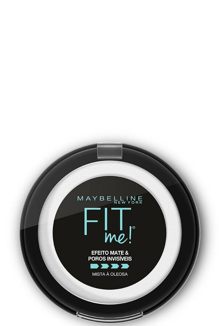 Pó compacto Maybelline Fit Me com efeito matte e poros invisíveis, variante translúcida