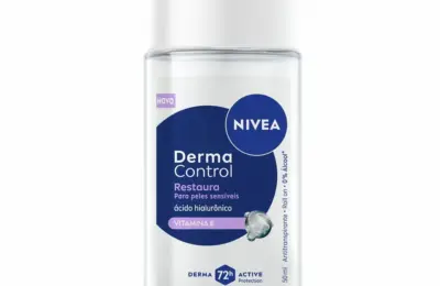 Imagem do NIVEA Derma Control Restaura roll-on de 50 ml, antitranspirante para peles sensíveis.