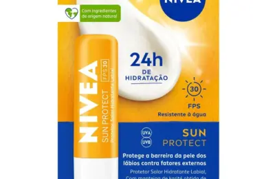 NIVEA Sun Protect FPS 30 4,8 g, protetor solar hidratante para os lábios