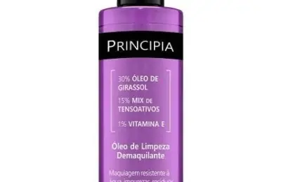 Óleo de limpeza Principia OL-01, vista frontal da embalagem