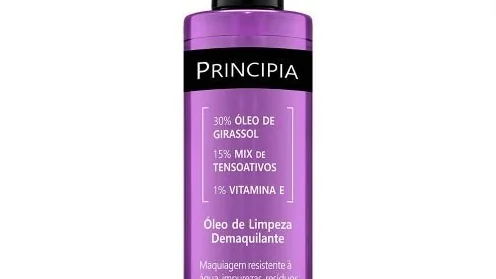 Óleo de limpeza Principia OL-01, vista frontal da embalagem