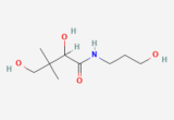 Estrutura química do pantenol (provitamina B5).