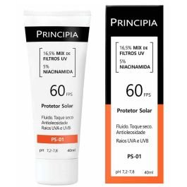 Protetor solar facial Principia PS-01 FPS 60 com niacinamida.