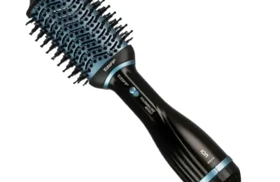 Escova secadora Taiff Tourmaline Bivolt com cerdas e controle no cabo