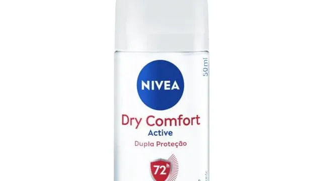 Desodorante antitranspirante roll-on NIVEA Dry Comfort Active 50 ml, packshot frontal