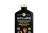 Shampoo líquido Lola Morte Súbita de 250 ml em embalagem preta