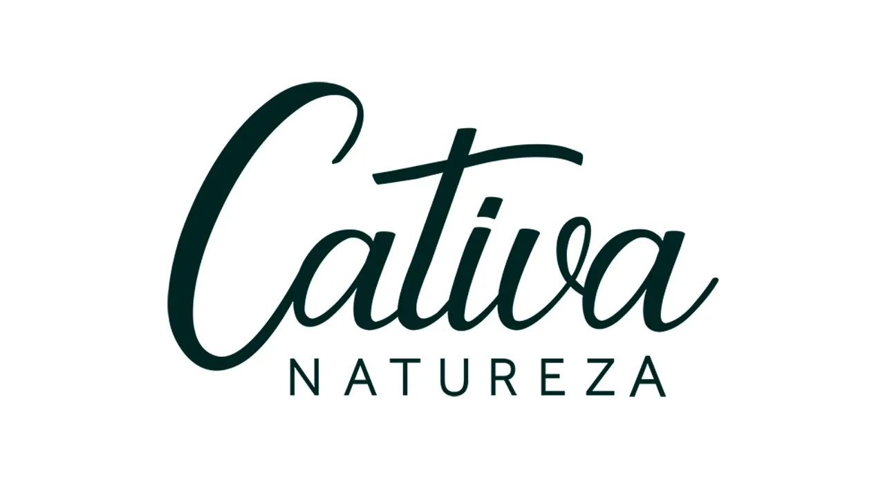 Logotipo Cativa Natureza em fundo branco