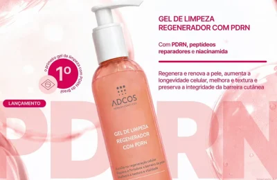Imagem oficial do Gel de Limpeza Regenerador com PDRN da ADCOS.