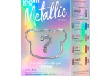 Embalagem da MBOOM Secret Boom Box Metallic Edition com acabamento holográfico e as cinco versões de gloss